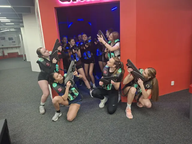 Tělesná výchova v Laser Game Aréně