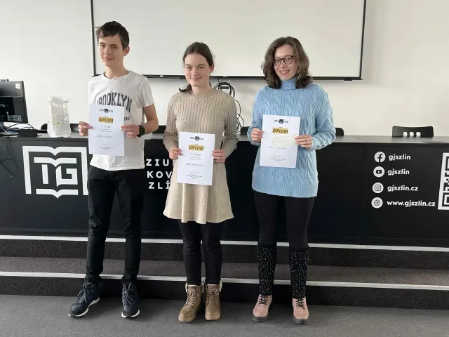 Bronz z okresního kola dějepisné olympiády