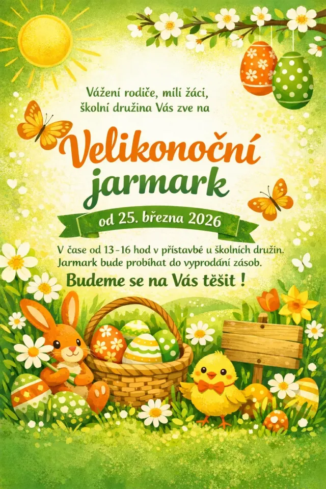 Pozvánka na Velikonoční jarmark