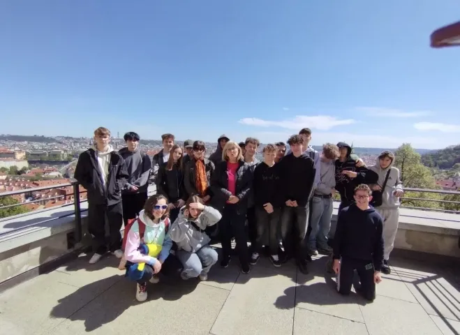 9.B na dvoudenním poznávacím pobytu v Praze