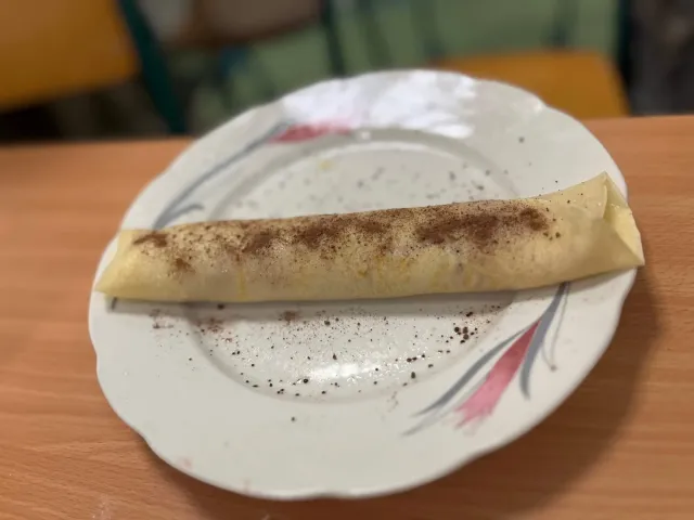 První lekce kroužku vaření
