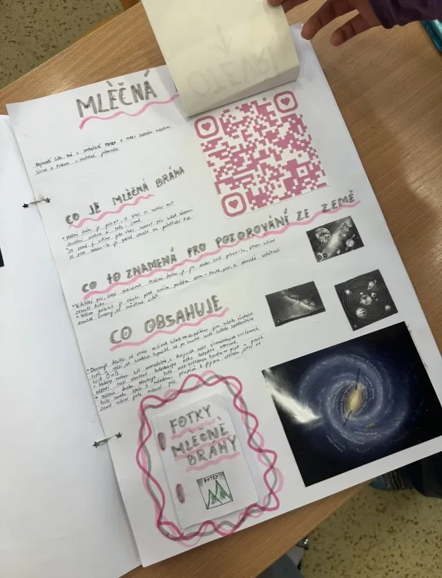 Očima dětí: Objevování vesmíru v 5.A