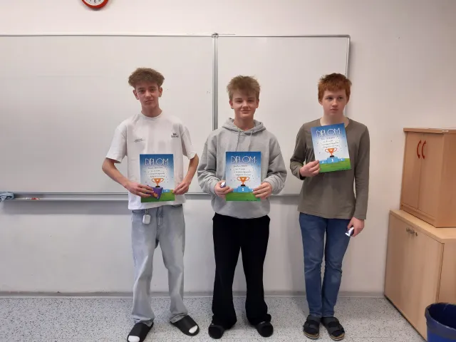 Výsledky školního kola zeměpisné olympiády