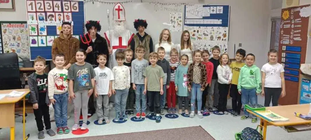 Mikulášská nadílka dorazila do naší školy!